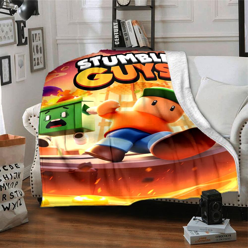 Stumble Guys Blanket Durable Comfort Great for Couch Picnics Seaside for All Occasions Stylish Decor Gifts For Family Or Friends