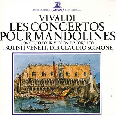 LP Record VIVALDI I SOLISTI VENETI DIR.CLAUDI  Les Concertos Pour MANDOLINES EX2321 ERATO 1979 Japan Obi Classical Used