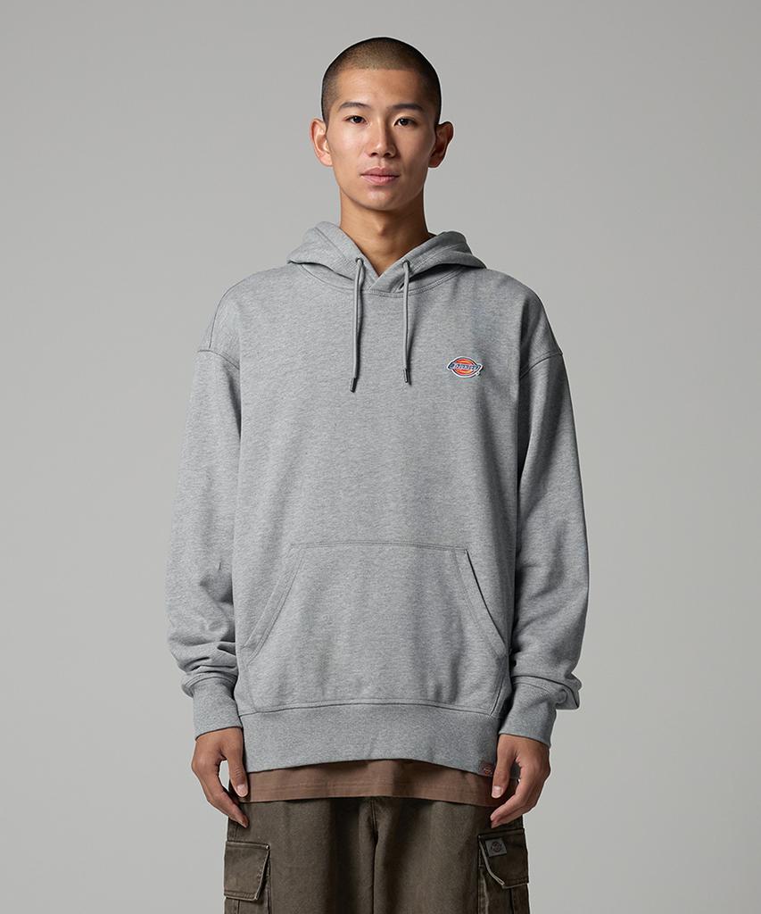 Wappen Small Logo Hoodie Heather Grey