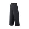 Li Ning Fitness Series Casual Simple Solid Color Straight Leg Sports Pants Women Bottoms Black AYKV386-3