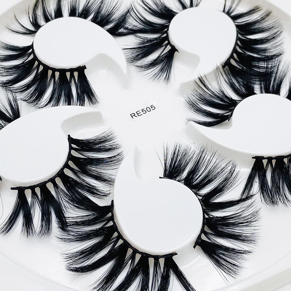Makeup Tools Criss-cross Dramatic False Eyelashes Thick Long Eyelashes Extension 3D  Faux Mink Lash