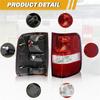 Precise For Ford F-150 2004-2008 F150 Tail Light Assembly Brake Rear Light Replacement 5L3Z-13405-CA, Without Bulb Parts , Right