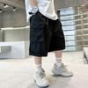 3-14 Years Summer Teenage Boys Pants Stereoscopic Pocket Design Comfortable Loose Fitting Style Short Trousers for Kids