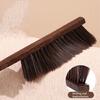 Gentle Surfaces Dusting Tool Wooden Long Handle Hand Broom with Soft Bristles Cleaning Brush for Home Maintenance