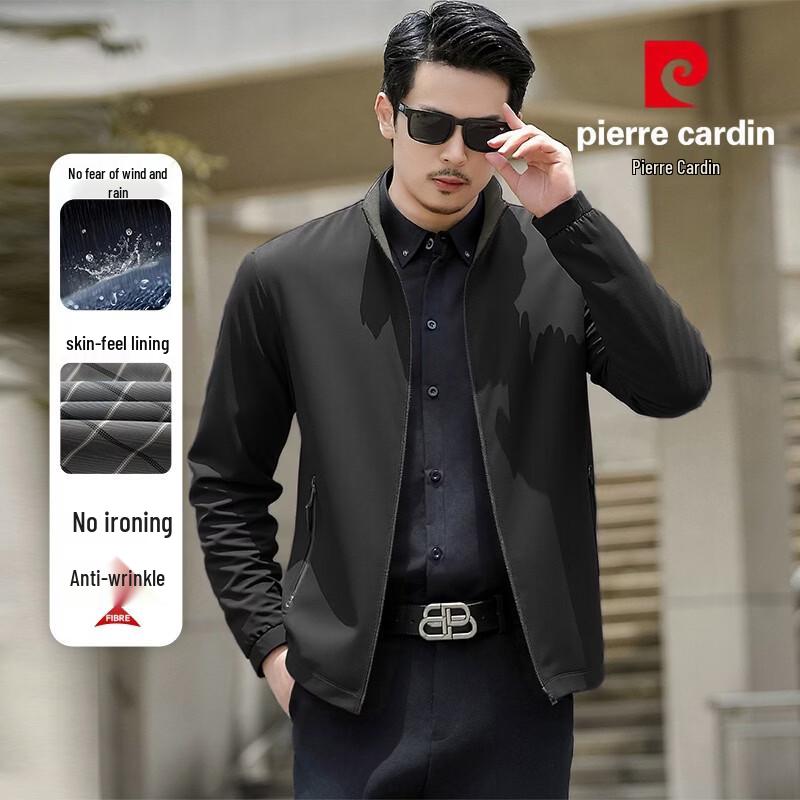 Pierre Cardin Men s Business Casual Stand Collar Jacket 2XL