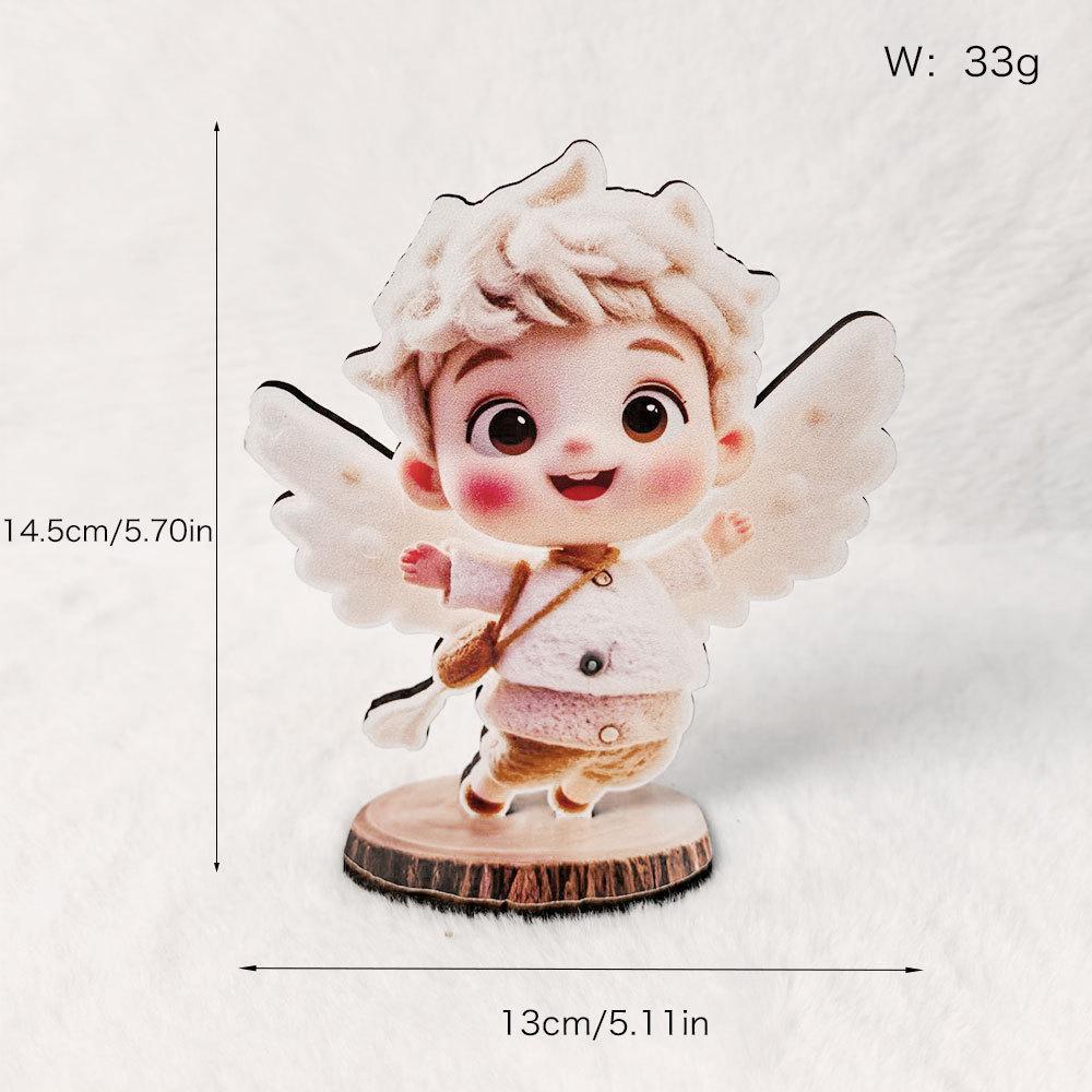 New Wooden Christmas Desktop Ornament: Snowman, Santa, Gingerbread Man Decorations