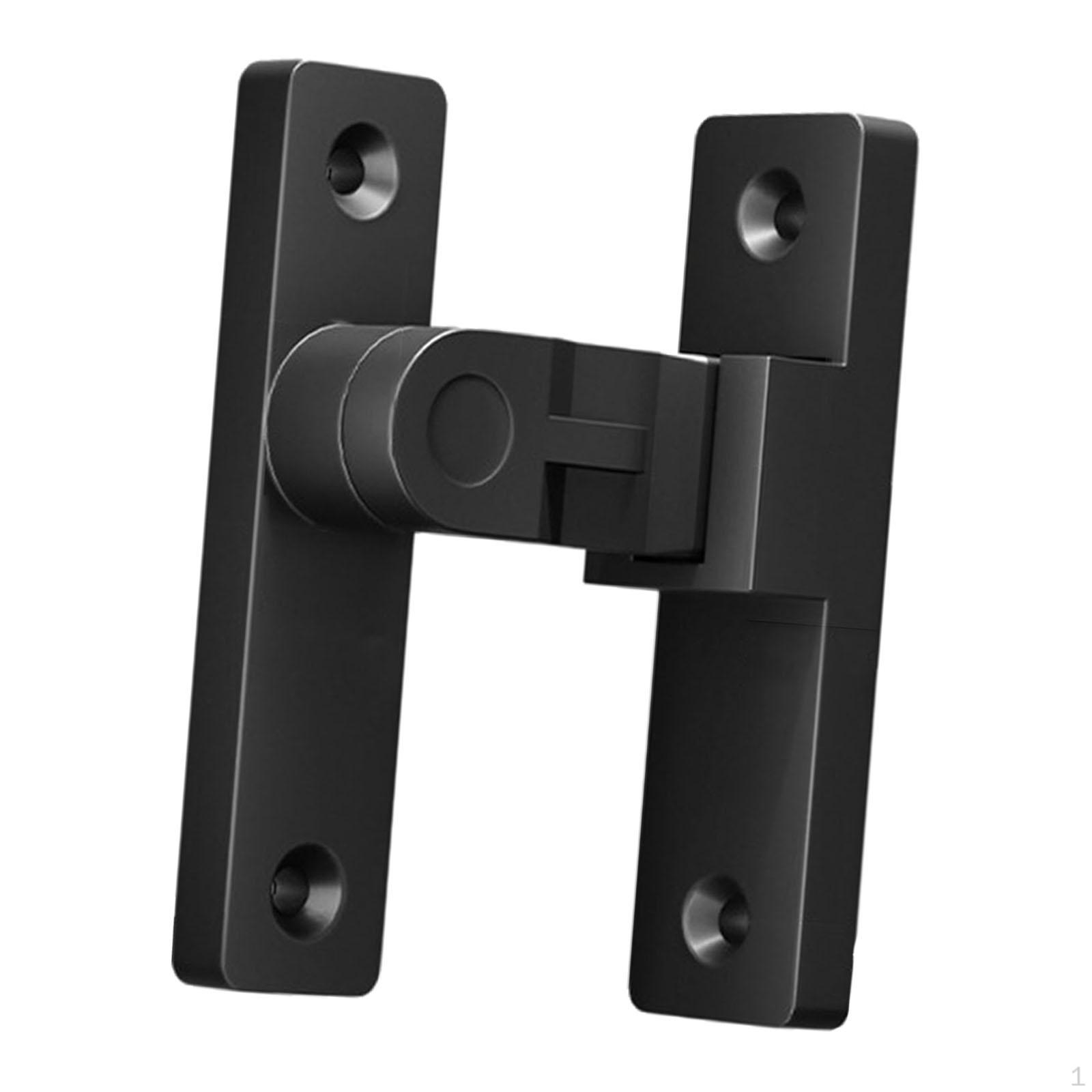 

Замок для амбарной двери под углом 90 градусов для использования в саду и шкафу чёрный