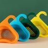 New Swan Sink Drain Basket Household Anti-Slip Faucet Strainer Food-Grade Filter Basket Food Garbage Colanders Draining Shelf