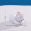 Cute Micro-landscapes Snowball FightsChristmas Snowman Dolls Decorations, Crystal Bottles Accessories Mini Trinkets