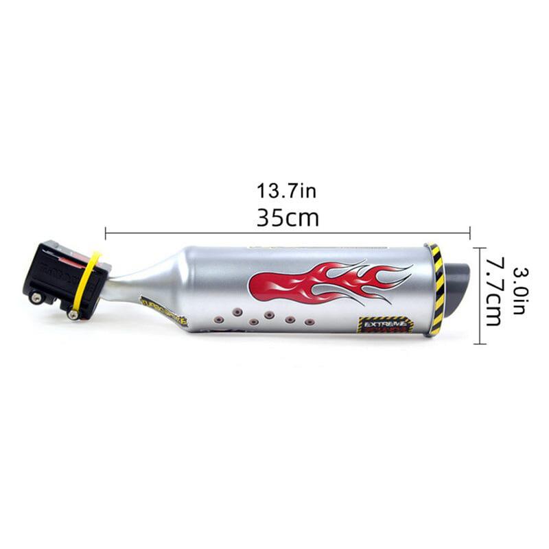 Speichengeräuscherzeuger Karten Fahrradset Auspuffrohr Auspuffanlage Wasserdicht Stark Kinderfahrräder Zubehör Für Fahrradanfänger