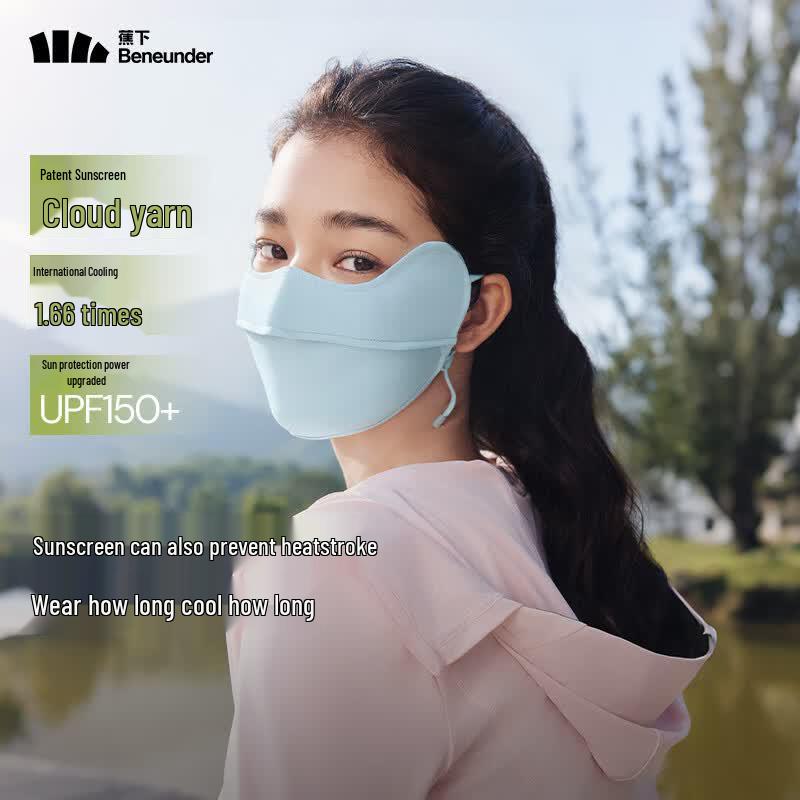 Beneunder AL833 Cooling Sun Protection Face Mask