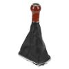 Car Gearshift Dust Cover Manual Shifter Protection PU Leather Replacement for Mk4 Bora 1999‑20045 Speed