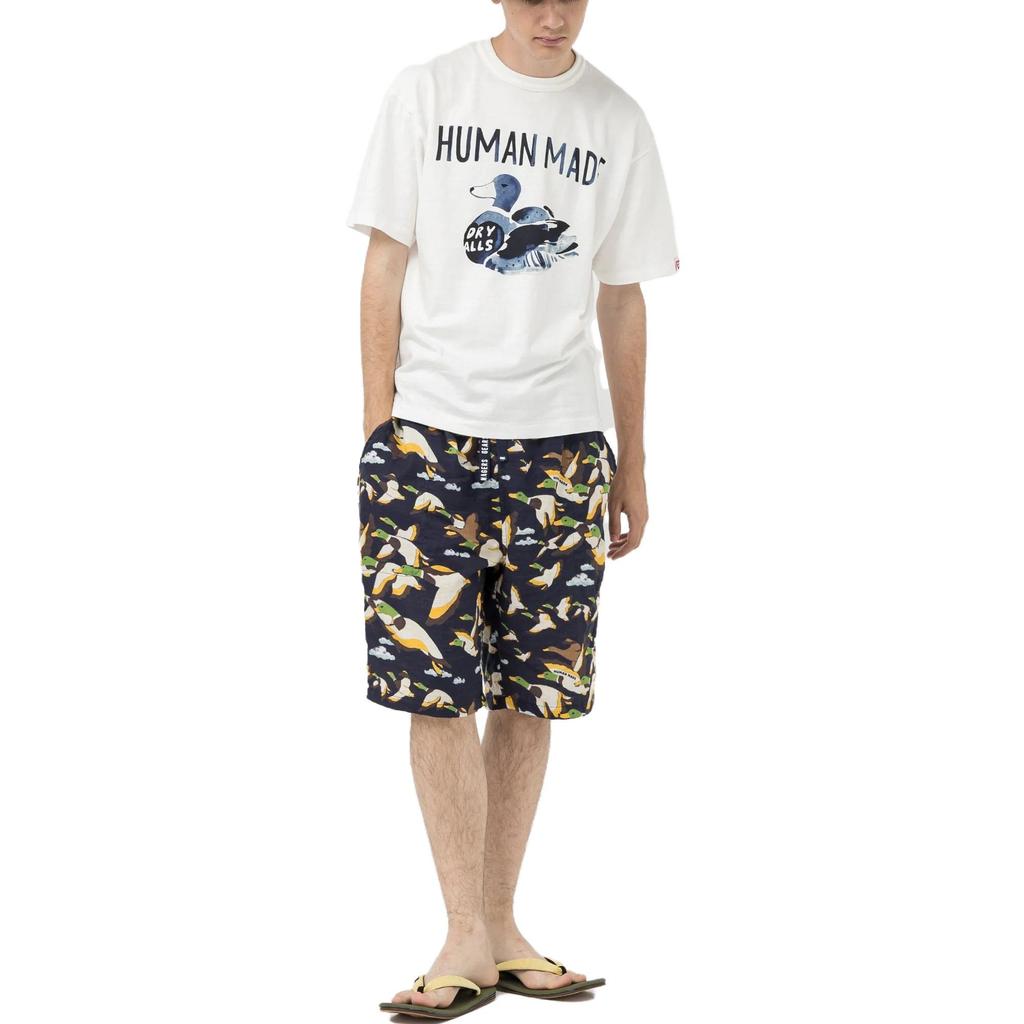 HUMAN MADE Ningen-sei Capsule Duck Graphic T-shirt 'White' Men's HM25TE022