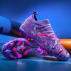 2025 Seamless Cut Competition Indoor and Outdoor Training 2025 New Knitted Fg Long and Short Nails Men's Football Shoes