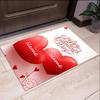 Custom Name Love Printed Carpet,Rug for Office Chair Living Room Bedroom Kitchen Room Decor Gifts.