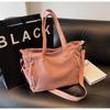 Cloth Bag Women's Autumn and Winter New Versatile Large-capacity Tote Bag Student Shoulder Commuter Tote Bag