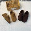 Fleece Single Shoes Winter New Warm Snow Boots Women's Casual Flat-soled Fluffy Shoes