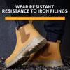 Wasserdichte Sicherheits-Arbeitsstiefel für Herren, mit Stahlkappe, leichte, unzerstörbare Chelsea-Stiefel für die Industrie, pannensicheres Schuhwerk