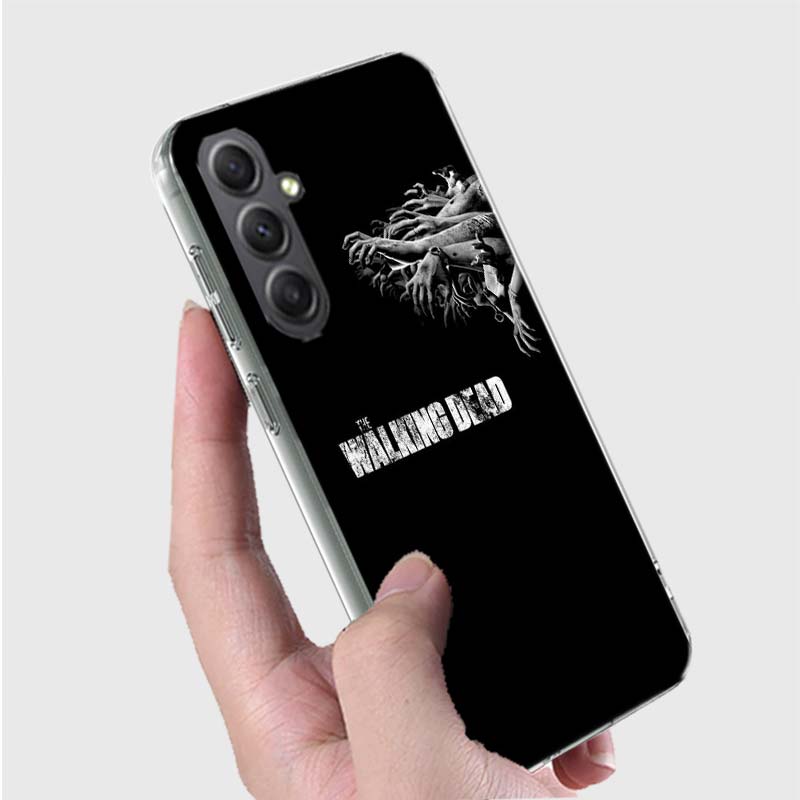 Horrible The Walking Dead Phone Case for Samsung A16 A26 A36 A56 A17 A37 A57 A07 A06 A02S A03 A04S A05S Galaxy Note 20 10 A50S A
