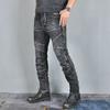 Mens Motorcycle Jeans Kevlar Reinforced Anti-tear Riding Pants With Silicone Protectors