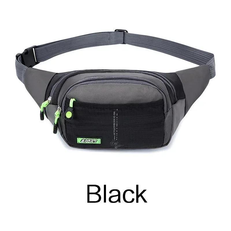 

Waterproof Waist Bag - Phone Belt Bags for Men & Women, Outdoor Sports Multifunctional Cycling Running Gym Fanny Pack чёрный