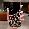 Case For OnePlus ACE 3V 2V Flower Butterfly Phone Capa OnePlus ACE3V ACE2V Funda Coque Soft Silicone Transparent TPU Jelly Cover