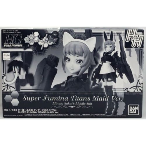 

BANDAI HGBF 1/144 Super Fumina Titans Maid ver. Plastic Model (Hobby Online Shop Exclusive)