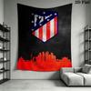 Atleti H Wall Hanging Printed Fabric Blanket Decorative Tapestries for Bedroom Living Room Home Decor