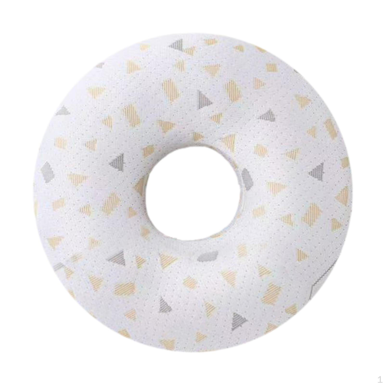 

Ale Single Ear Pouch Отверстие для моющейся подушечки в форме пончика серый