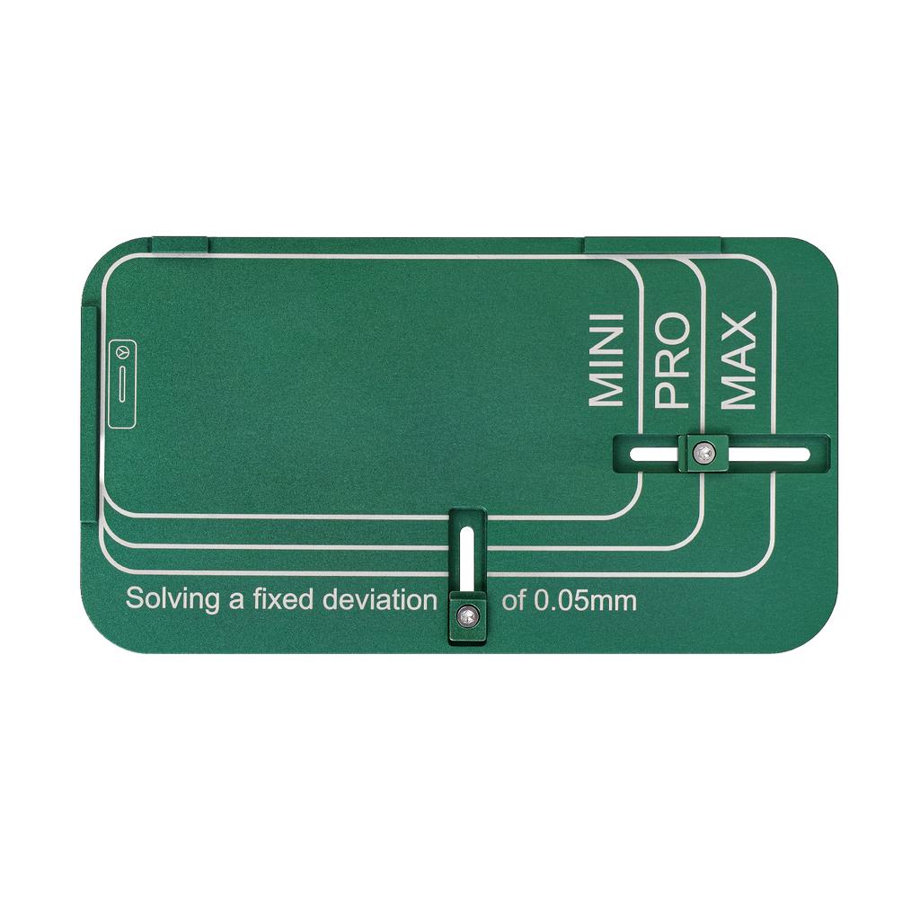 MY Universal Mold with Frame Alignment for iPhone 12-17 Series 0.5mm Cover Plate Alignment Mold