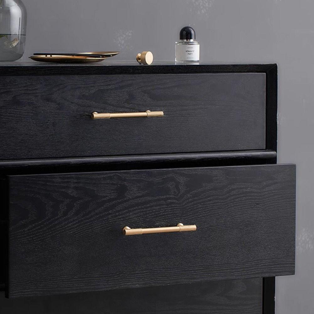 Vertical Fluting Solid Brass Handles Solid Brass Drawer Pulls Furniture Handles  Wardrobe