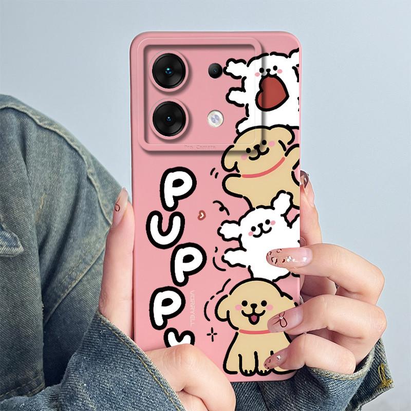 For Infinix Zero 30 5G Phone Case X6731 Cover Silicone Cute Panda Flower Boys Girls Shell Cartoon Funda Protective Casing Coque