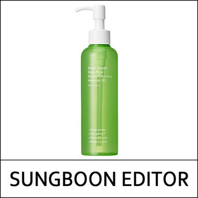 (jh5) Green Tomato Deep Pore Double Cleansing Ampule Oil 200 ml