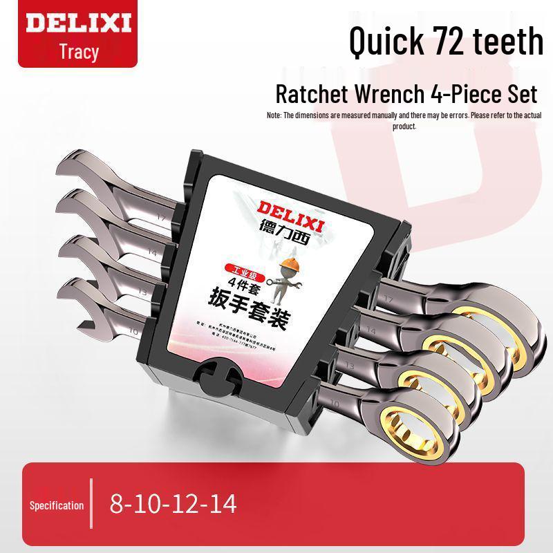 Obousměrná ráčna Sadu oboustranných klíčů - Rychlé šetření práce, Otevřený a Očkový konec, Nářadí pro autoopravy.