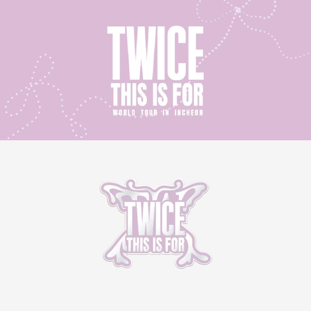 

Предзаказ TWICE THIS IS FOR Официальный значок MD