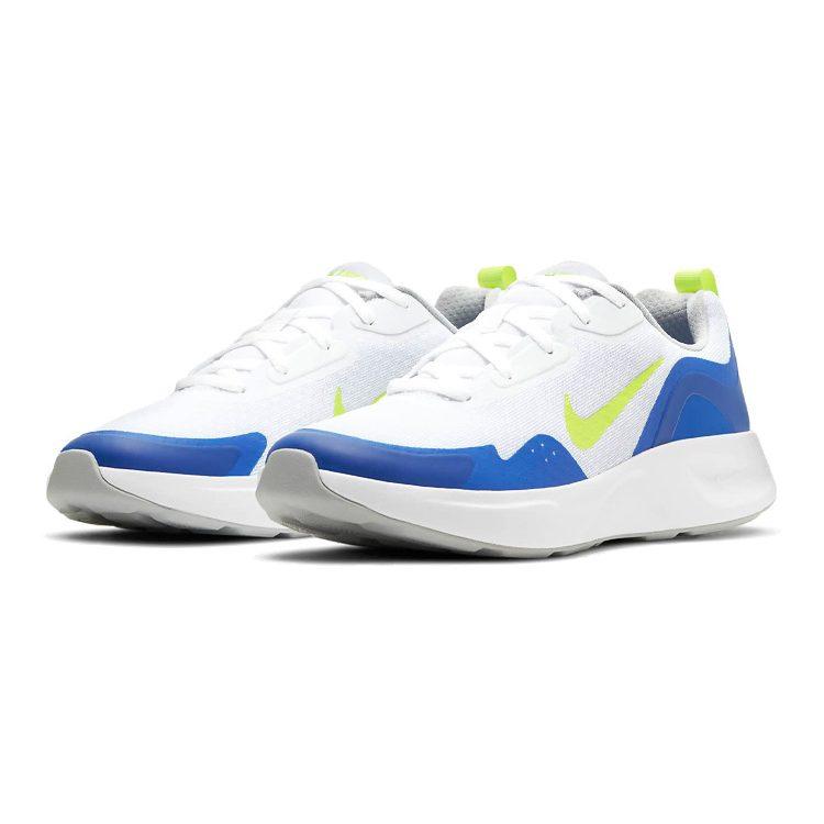 Nike WearAllDay 'White Green Royal Blue' GS CJ3816-104