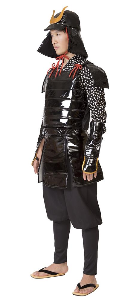 Clearstone Cosplay Zbroja Samurajska Halloween Niebieski Kostium Męski, Unisex,