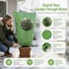 Breathable Plant Frost Protection Cover Non-Woven Fabric Winter Warm Keeping Bag  Outdoor