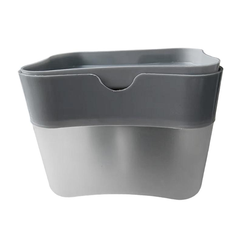 Easy Press Soap Dispenser Pump with Sponge Holder for Home and Restaurant Use Liquid Soap Dispenser