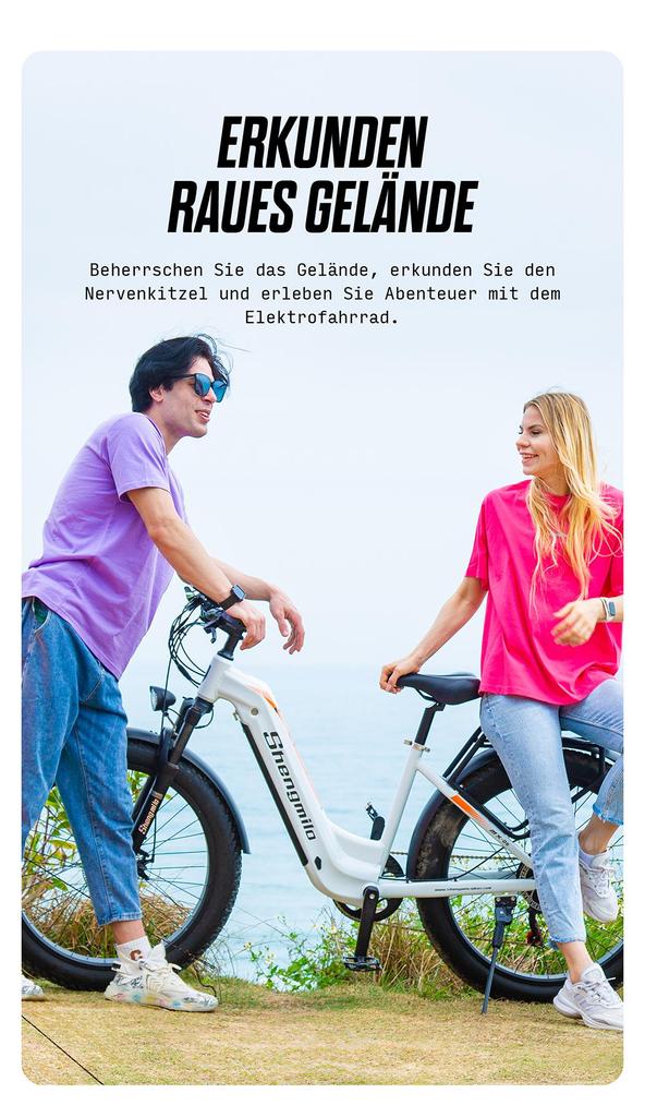 Shengmilo MX06 Electric Bike for Adults, 500W Motor, 90km Range, Off-Road/City, Samsung 48V17.5AH, Shimano 7-Speed, Lightweight Alloy Frame