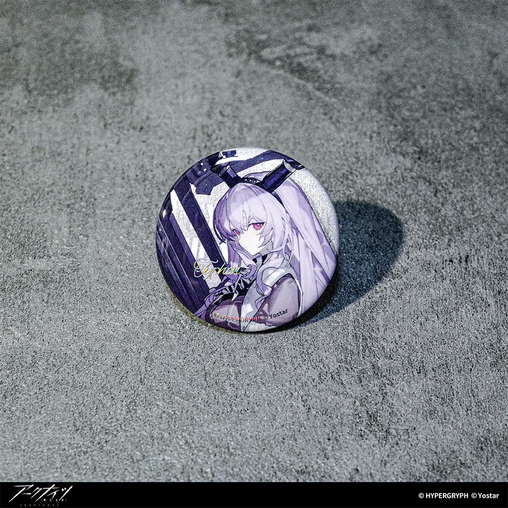 Arknights 5th Anniversary Fes. Integrated Strategy Commemorative Set "Guide to the Future" Typhon Acrylic Stand & Can Badge