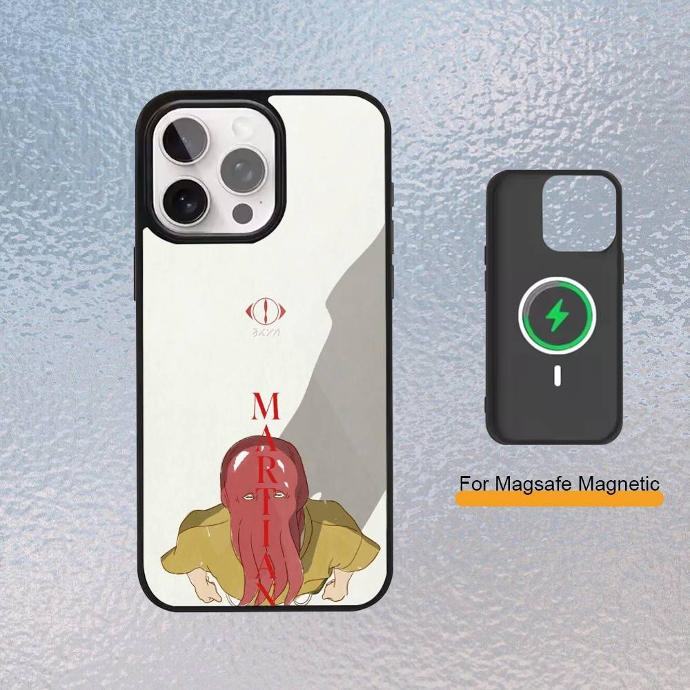 Band Y-Yorushikas Phone Case For iPhone Magsafe Magnetic 17,16,15,14,13,12,11  Wireless Charging cover