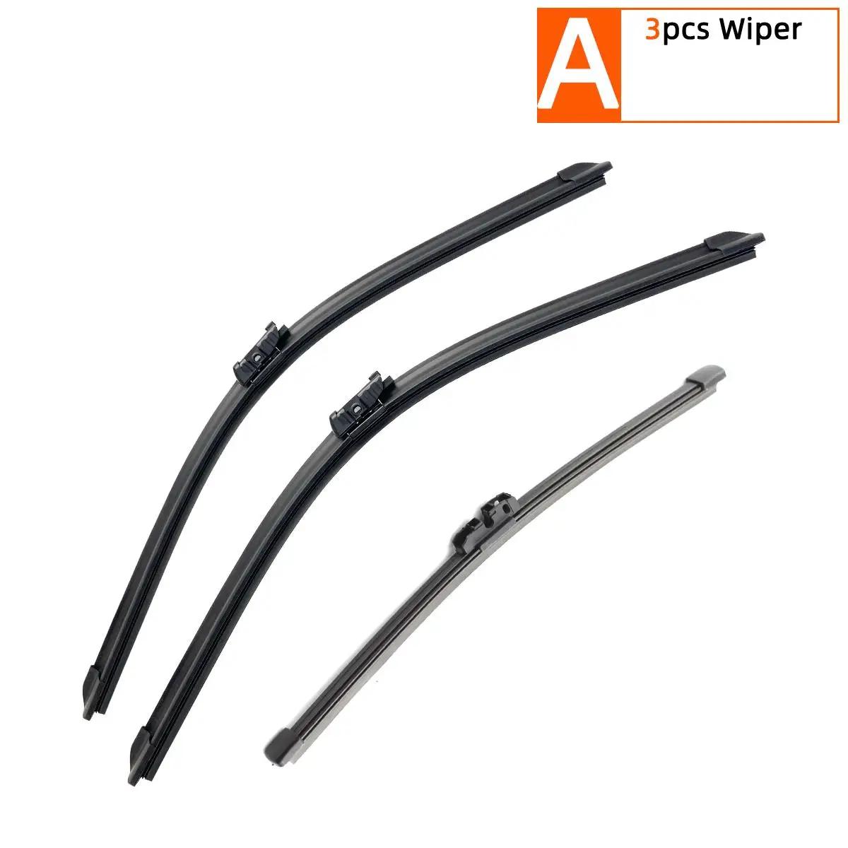 3PCS Car Wiper for Changan Chana CS75 Plus 2014-2024 Front Rear Windshield 3 PCS