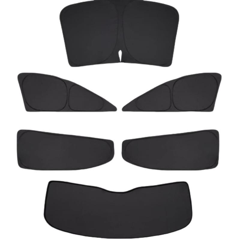 BYD Fangchengbao Bao7 Full Car Sunshade: Privacy, Cooling, Heat Insulation, and Full Blackout for Parking & Camping