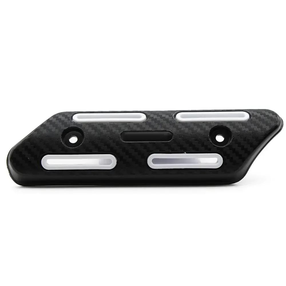Universal 1Pc Colorful Off-road Motorcycle Exhaust Silencer Tube Heat Shield Protector Protection Pit Cover Tube Accessories