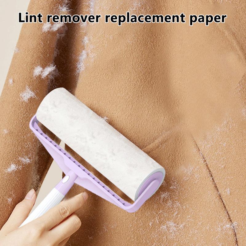 Hair Remover Roll Paper Replacement Core Tearable Dust Removal Paper Clothes Hair Removal Brush Artifact Roller Brush Home