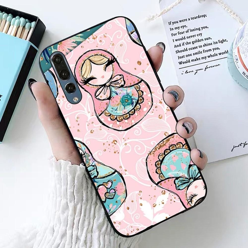 Russian Dolls Matryoshka Phone Case For Huawei P 8 9 10 20 30 40 50 Pro Lite Psmart Honor 10 Lite 70 Mate 20lite
