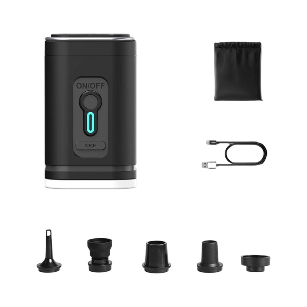 Cordless Rechargeable for Inflatable Pool, Swimming, Mattress, - Multi-functional Inflator Deflator