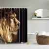 Animals Octopus Wolf Lion Seahorse Turtle Shower Curtains Bathroom Curtain Frabic Waterproof Polyester Bathroom Curtain Hooks