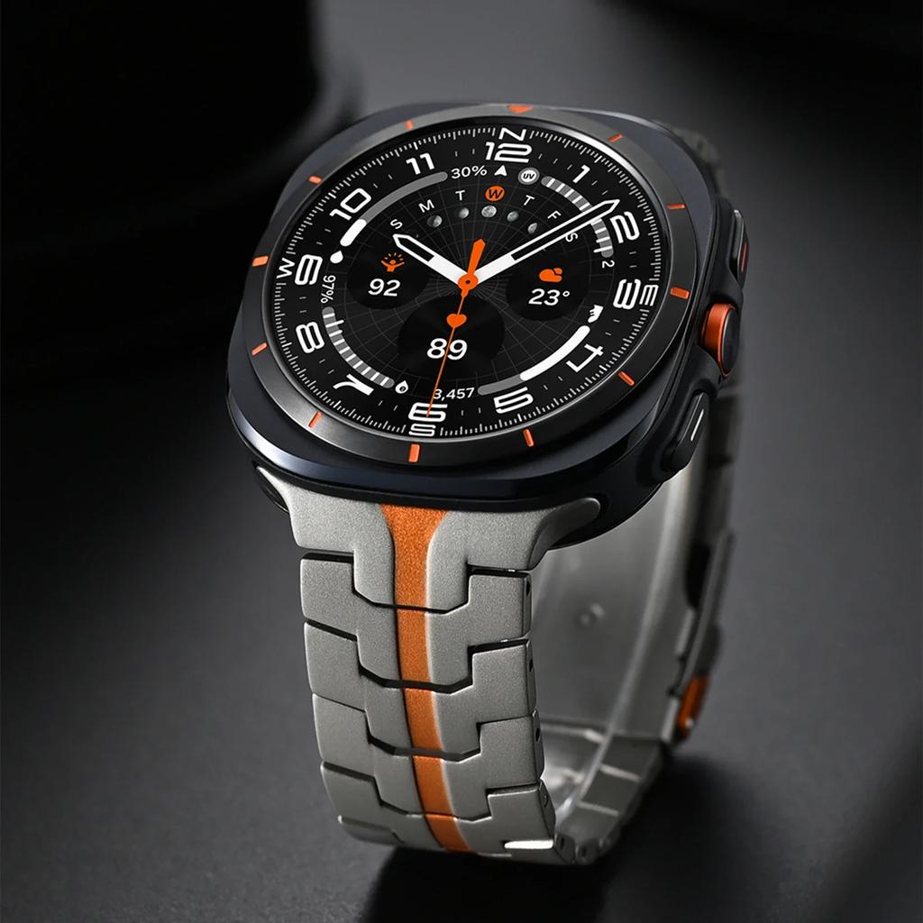 Cinturino di Lusso in Titanio per Samsung Galaxy Watch Ultra 47mm Cinturino per SAMSUNG ULTRA GALAXY 47MM Bracciale Galaxy Ultra